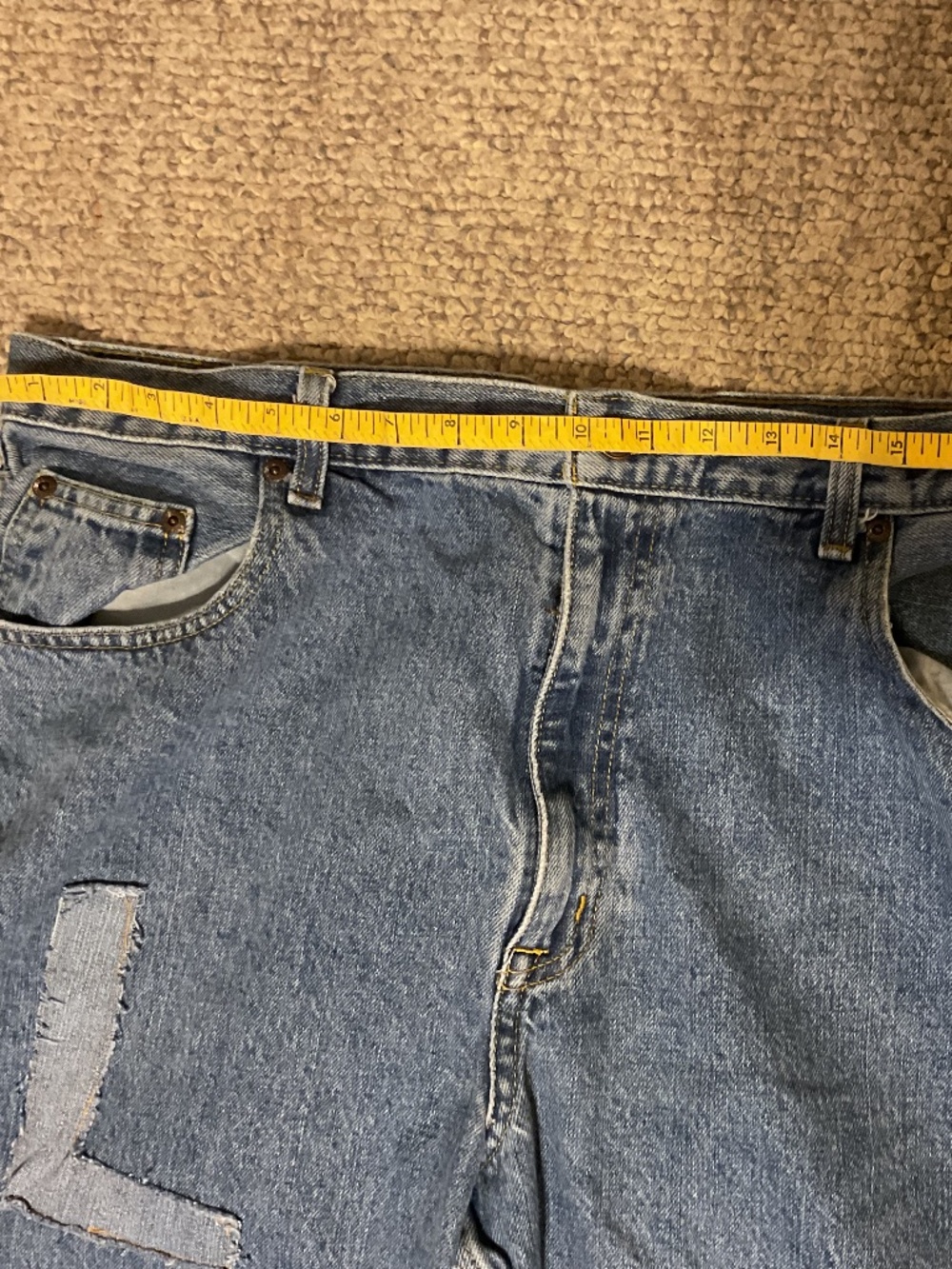 Hand lettered Denim - Picture 6 of 6